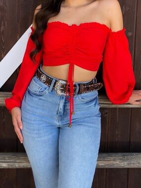 OOTDFash Red Top